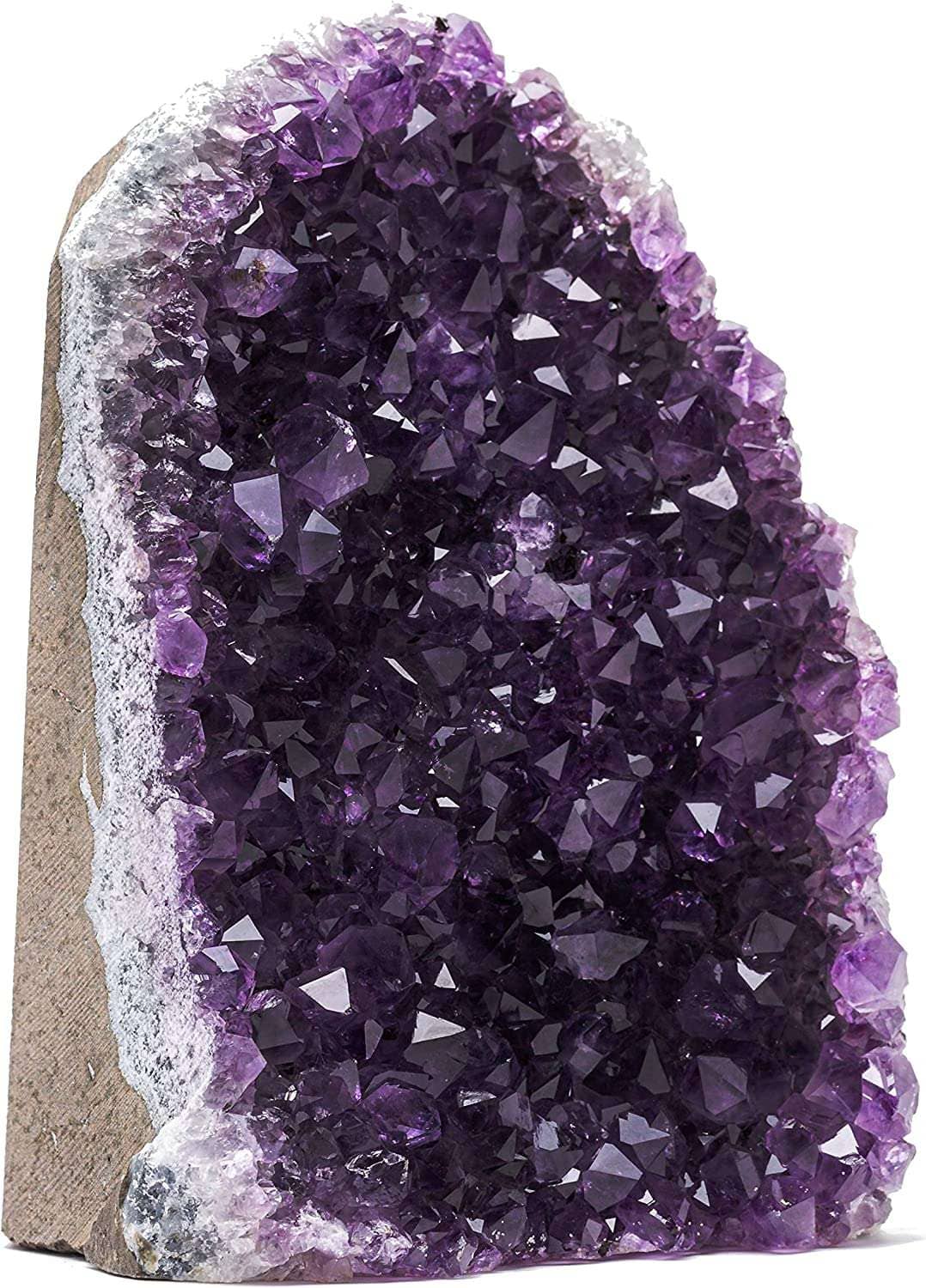 EMPORION Natural Amethyst (3 lb to 4 lb) Crystal Clusters Stone from  Uruguay Raw Geode Quartz - Deep Purple Color - Sedona's Best Visitors Guide